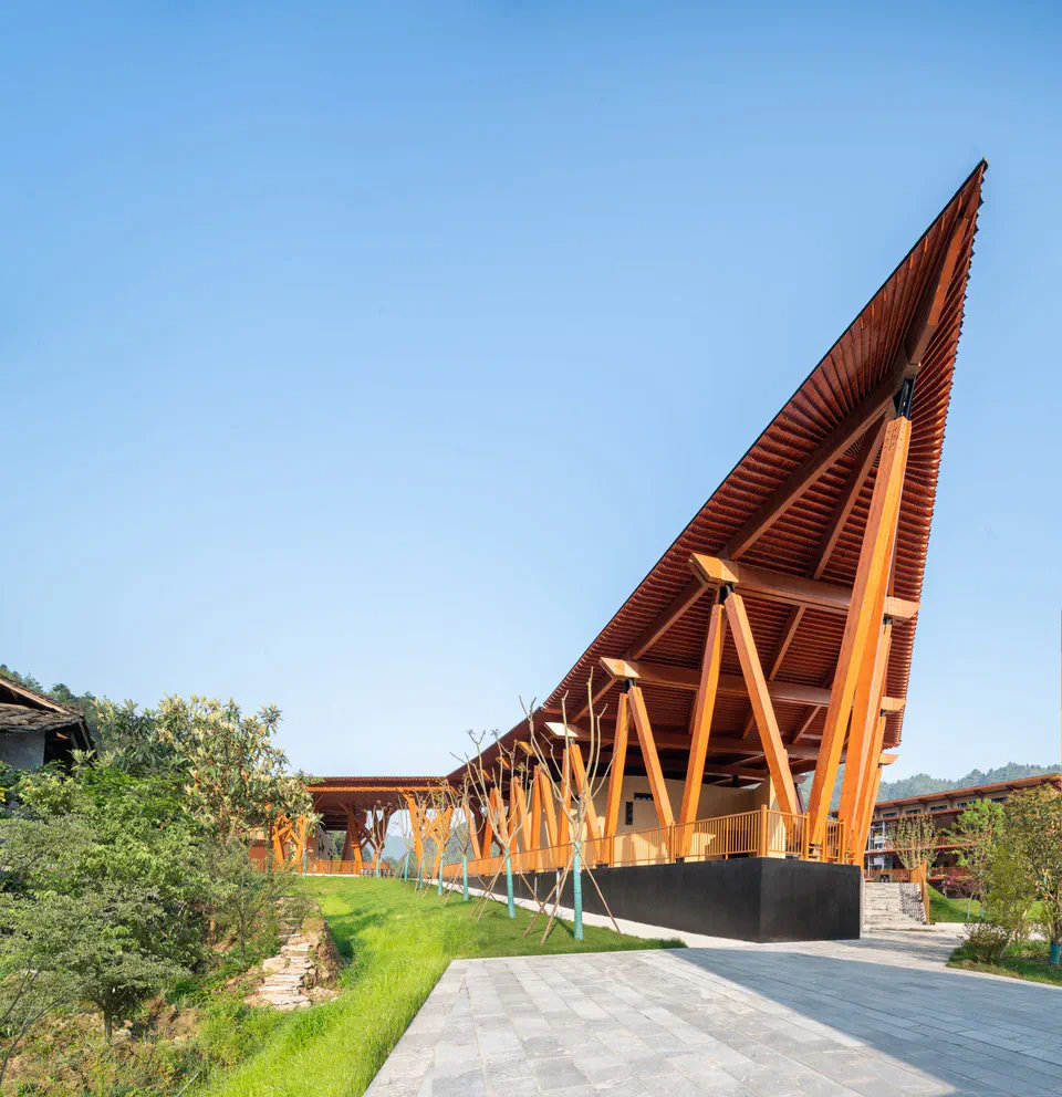 中意研学营木结构建筑群，项目照片 6