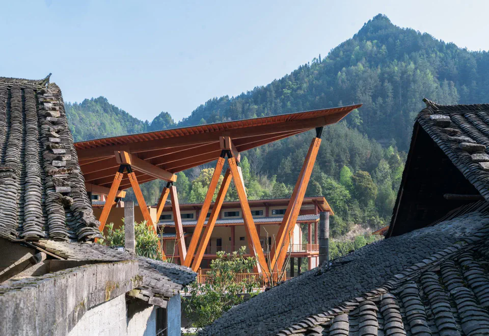 中意研学营木结构建筑群 项目图片