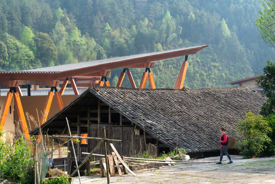 中意研学营木结构建筑群，项目照片 12