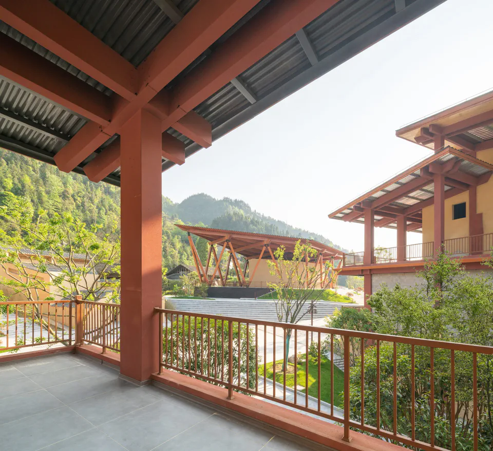 中意研学营木结构建筑群，项目照片 17