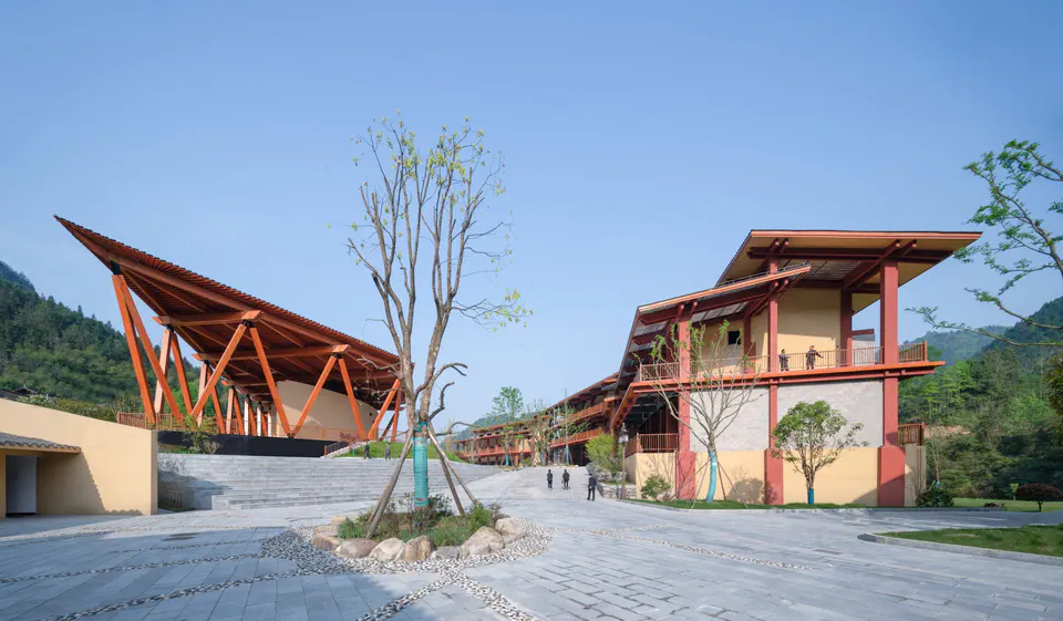 中意研学营木结构建筑群，项目照片 19