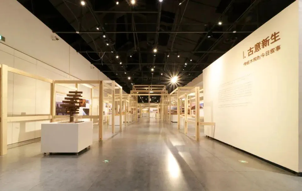 「木构新景」展览之快速搭建的展架，项目照片 4