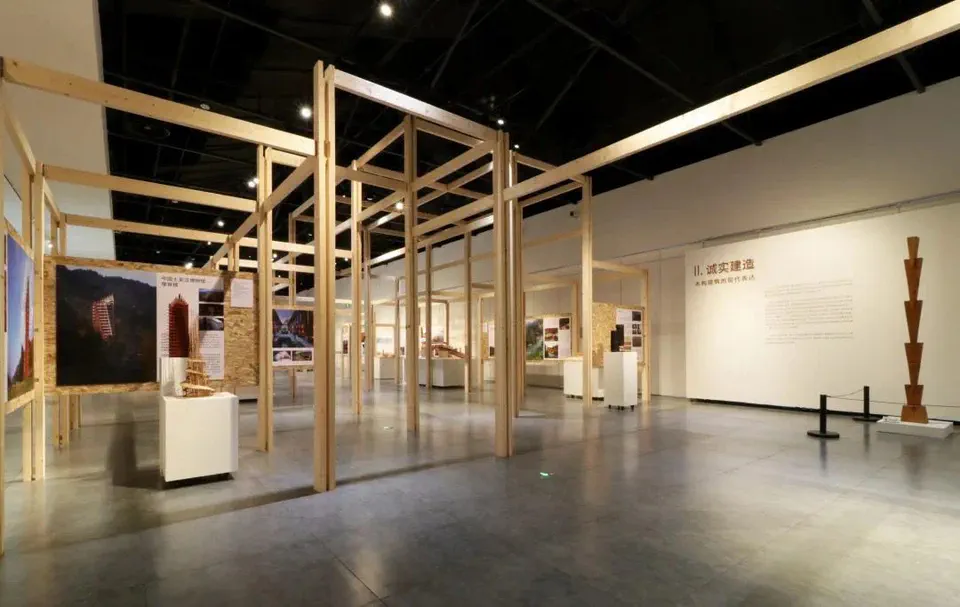 「木构新景」展览之快速搭建的展架，项目照片 9