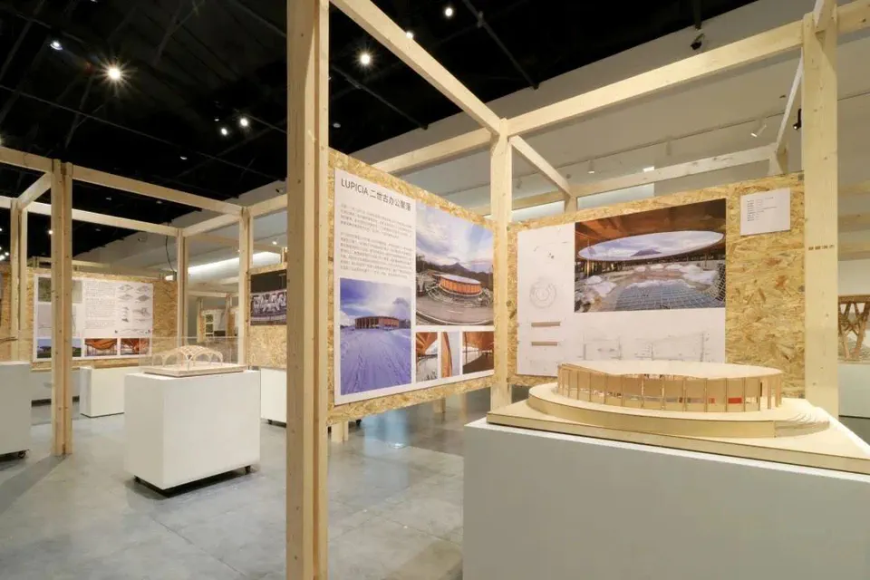 「木构新景」展览之快速搭建的展架，项目照片 11