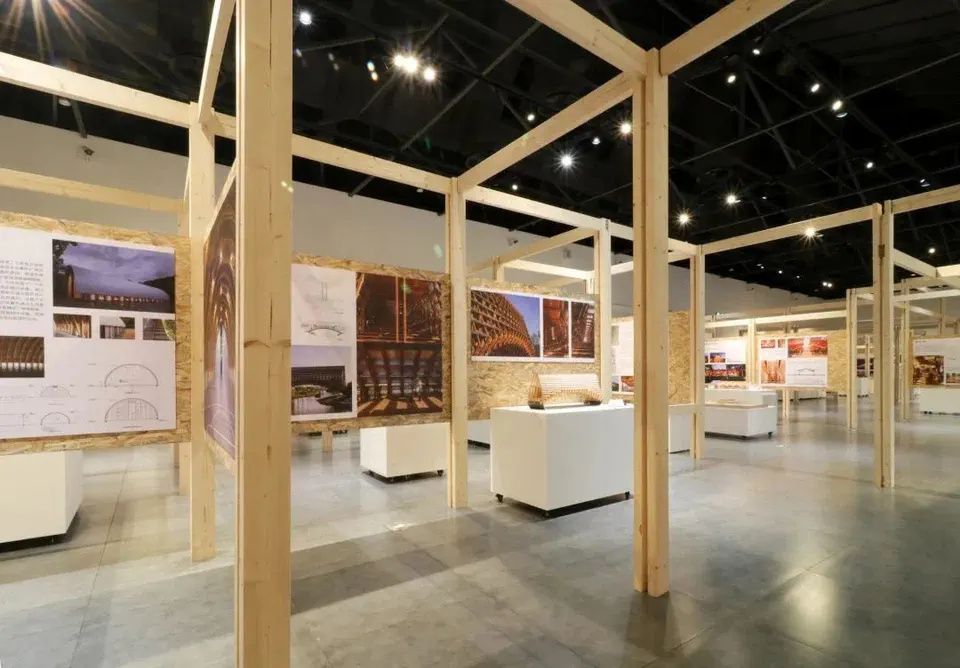 「木构新景」展览之快速搭建的展架，项目照片 12