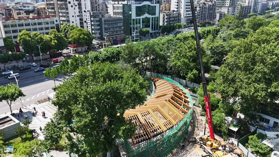 解放公园共享空间服务建筑，项目照片 2