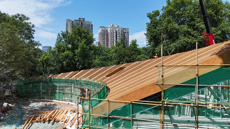 解放公园共享空间服务建筑，项目照片 3
