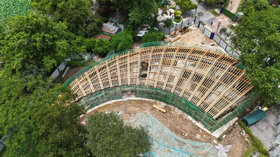 解放公园共享空间服务建筑，项目照片 1